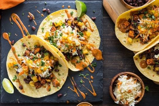Spicy Roasted Sweet Potato Tacos - FreshBox Organics – FreshBox Organic Delivery