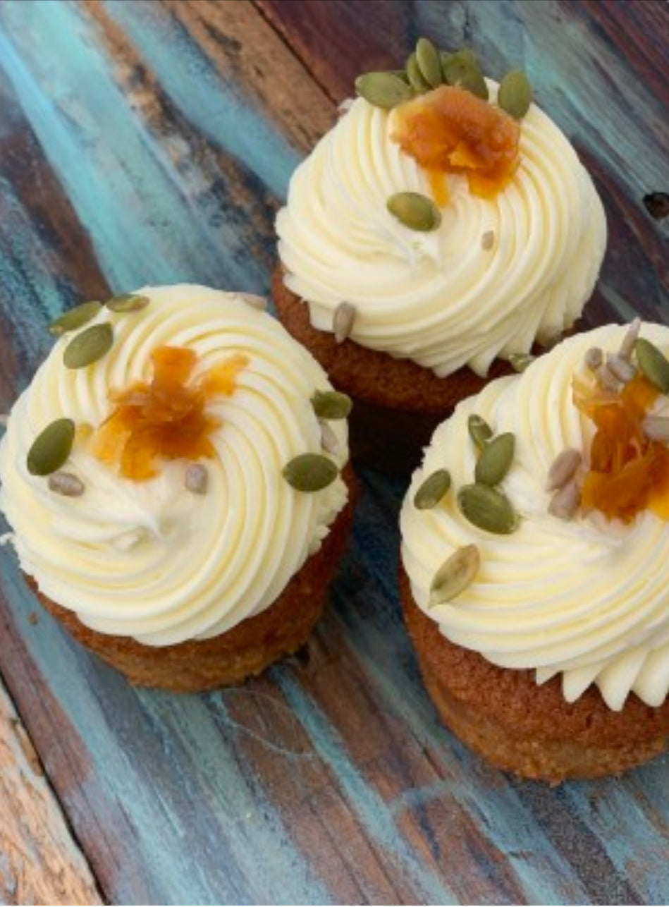 Cake Salted caramel Carrot GF