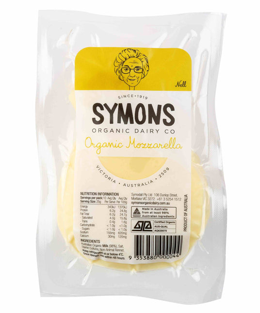 Cheese organic Mozzarella 250g