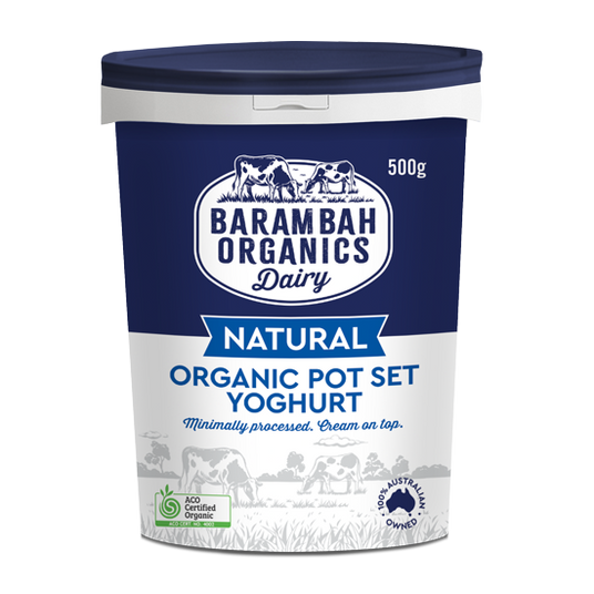 Yoghurt Natural Barambah Organics 500g