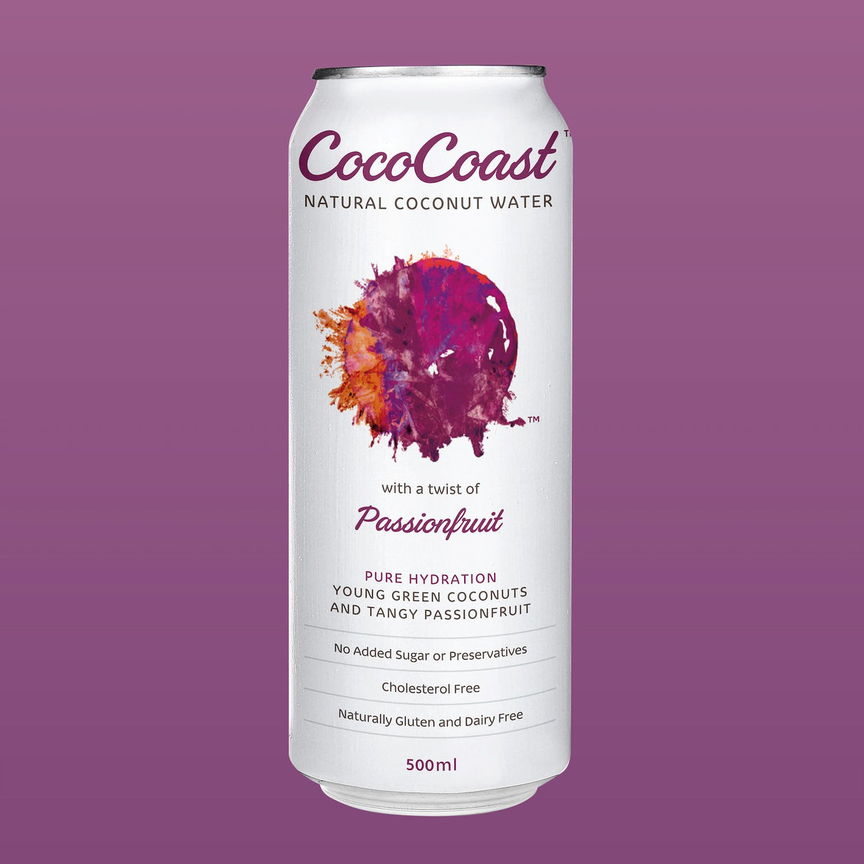 Cococoast Passionfruit Coconut Water 500ml
