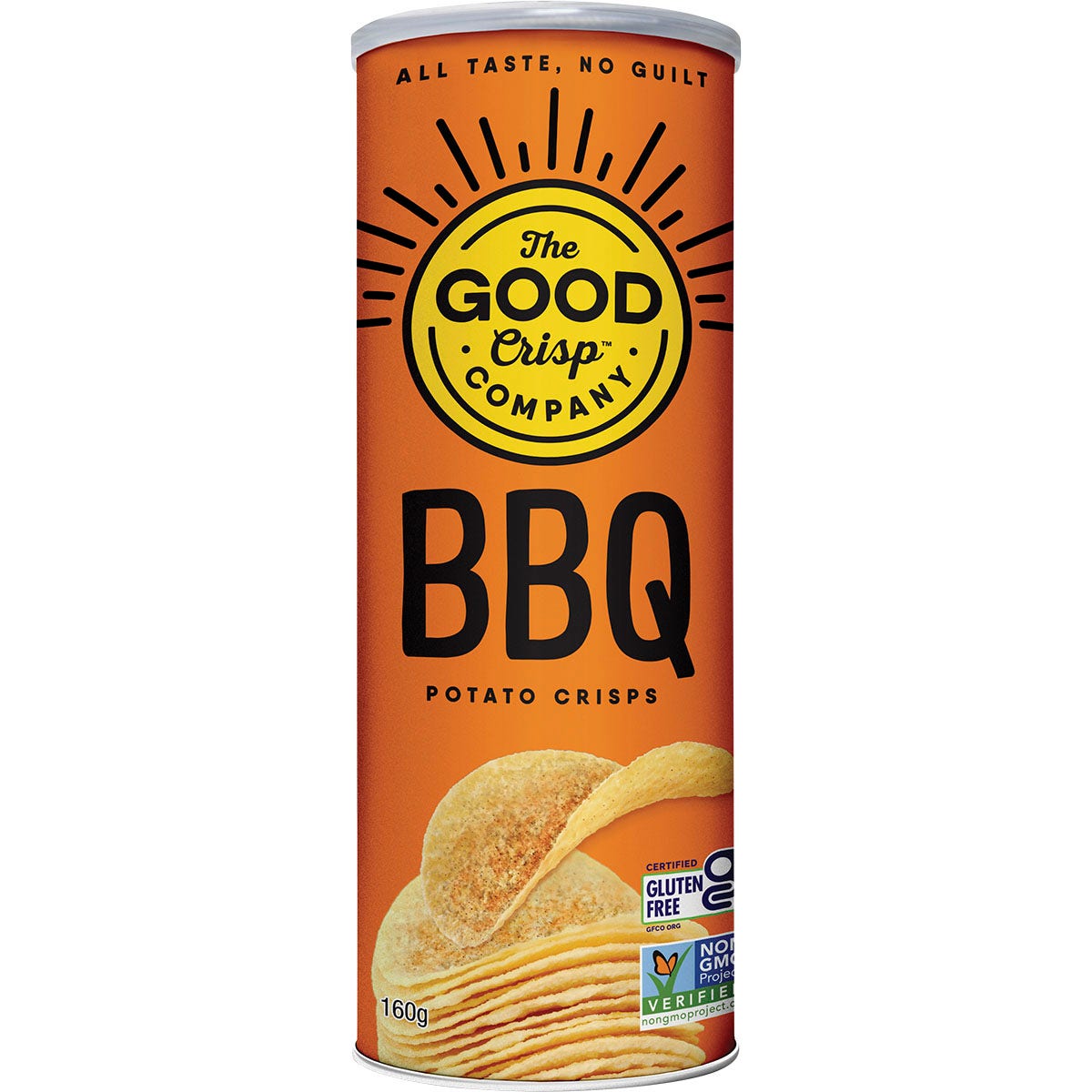Potato Crisps chips BBQ 160g