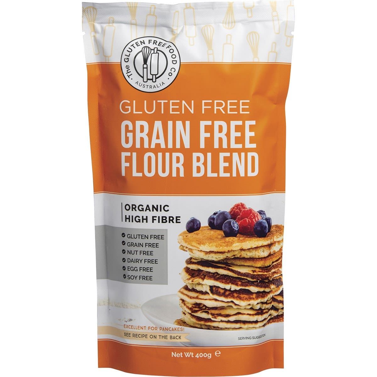 Grain Free Flour Blend Mix 400g The Gluten free food Co GF