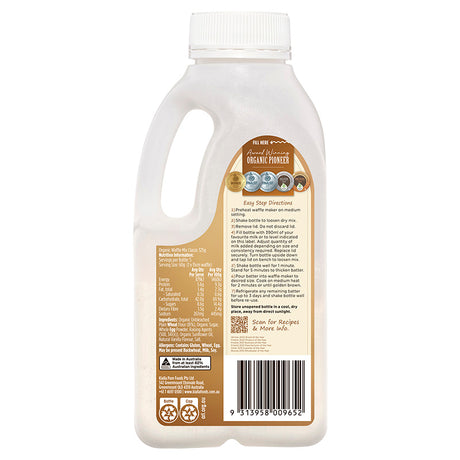 Waffle Mix Original Organic Kialla Pure 325g