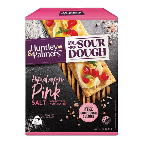 Huntley and Palmers Sourdough Himalayan Pink Salt 140g