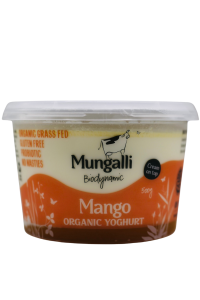 Mungalli Biodynamic Organic Mango yoghurt 500g