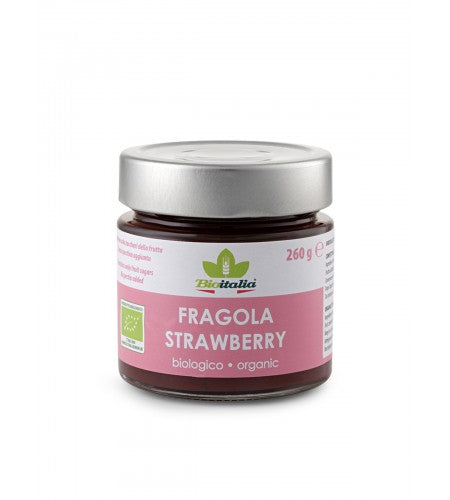 Organic Jam Strawberry 260g