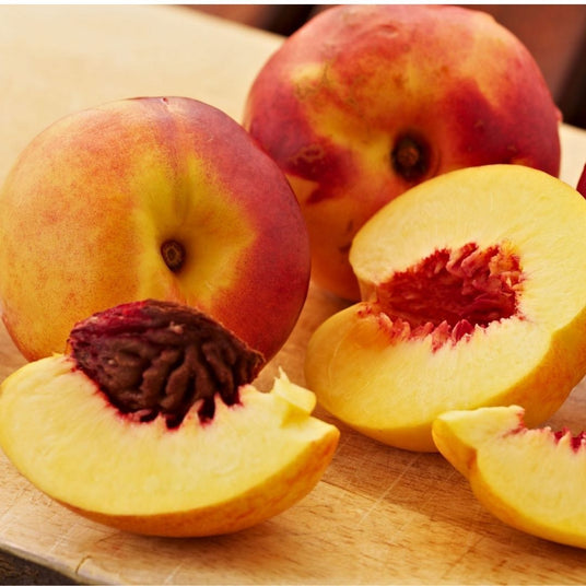 Organic Peaches Yellow 250g | FreshBox