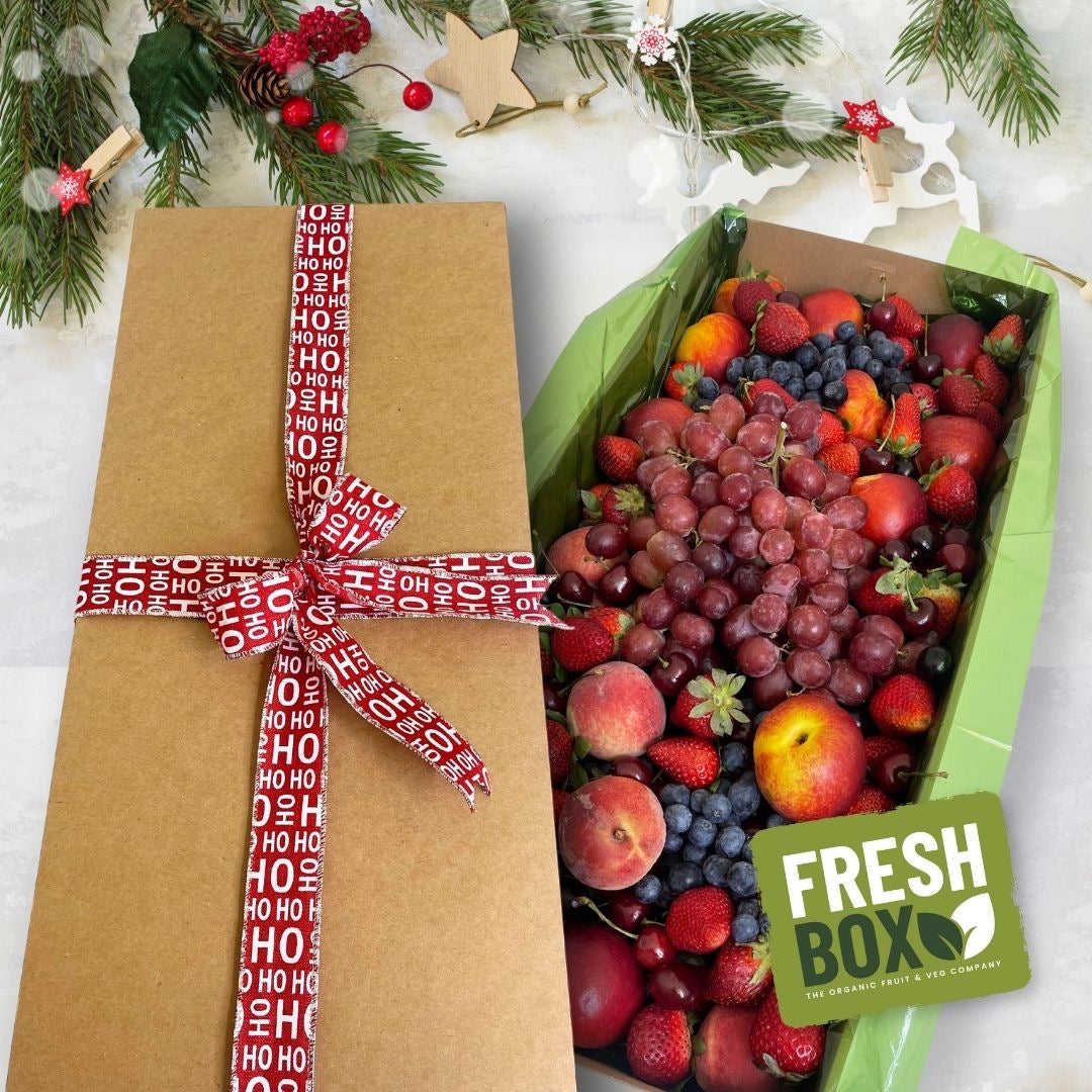 Organic Christmas fruit hamper Large