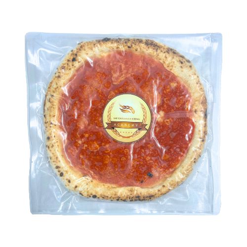 Organic Sourdough Pizza base with pizza sauce