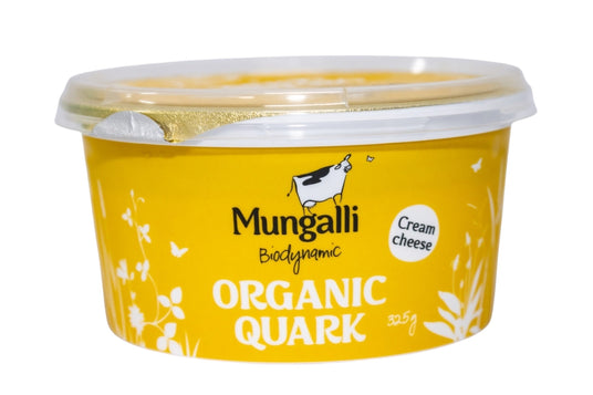 Quark Cream Cheese Biodynamic 325g  Mungalli Creek Dairy