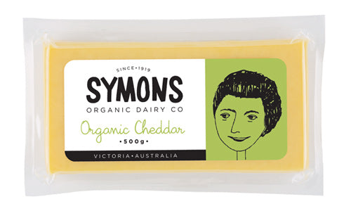 Organic cheddar  Cheese Block 500g