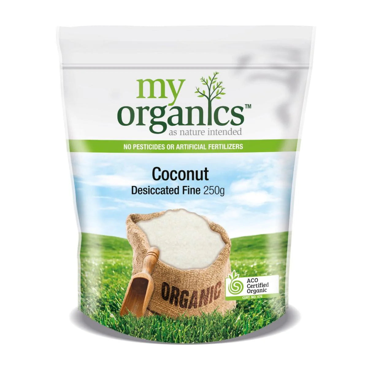 Desiccated Coconut - Certified Organic 250g