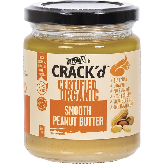 Peanut Butter Smooth Organic 250g