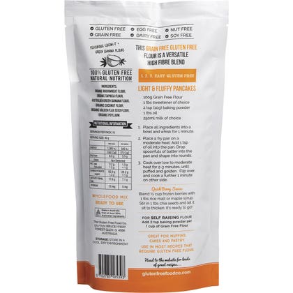 Grain Free Flour Blend Mix 400g The Gluten free food Co GF