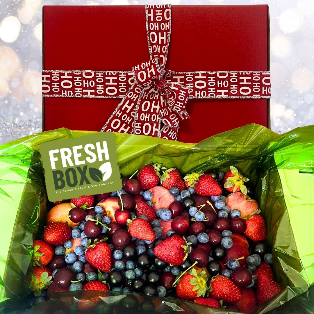 Organic Christmas fruit hamper Medium