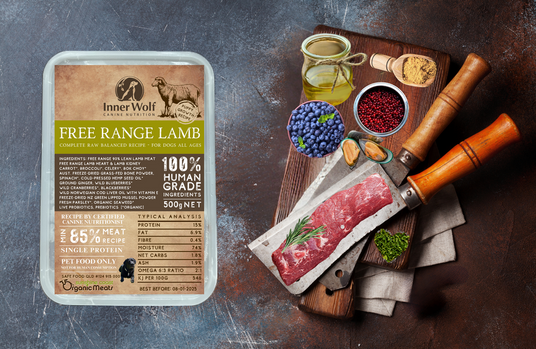 INNER WOLF Inner Wolf Free Range Lamb 1kg